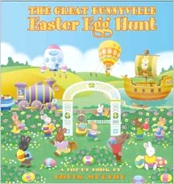 Great Bunnyville Easter Egg Hunt,  Easter Pop-up book