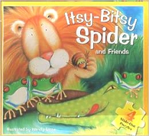 Itsy Bitsy Spider and Friends, Puzzle Book